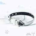 Wholesale PU Custom Logo Pet Dog Collars